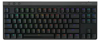 Produktbild von Logitech G G515 Lightspeed TKL, Verkabelt & Kabellos, RF Wireless + Bluetooth, Mechanischer Switch, QWERTY, RGB-LED, Schwarz