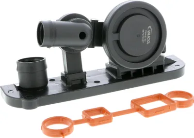 Produktbild von VAICO Reparatursatz Kurbelgehäuseentlüftung V10-6459 Zylinderkopf für VW GOLF VI (5K1) 189mm 86mm 47mm druckgesteuert 0,2239kg