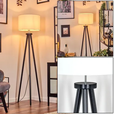 Produktbild von Tubione Stehlampe aus Holz/Metall im skandinavischen Design