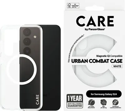 Produktbild von CARE Flagship Case Clear Frame Samsung S24