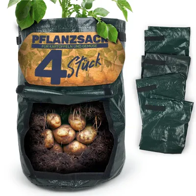 Produktbild von Pflanzsack für Garten Gemüse, Menge:4