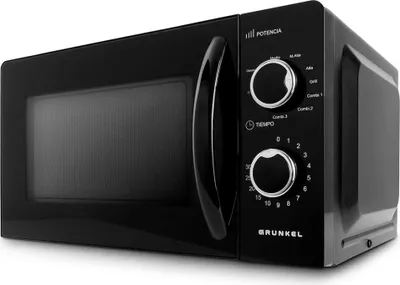 Imagen del producto de Grunkel MWG-20NG, Encimera, Microondas con función de grill, 20 litros, 700W, Giratorio, Color