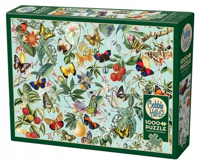 Zdjęcie produktu dla Cobble Hill Fruit and Flutterbies, 1000 szt.