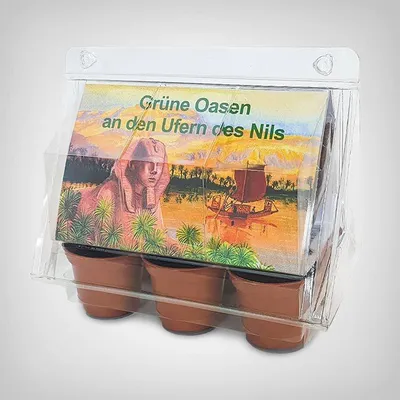 Produktbild von Exotische Pflanzen Anzucht-Set, Niloasen