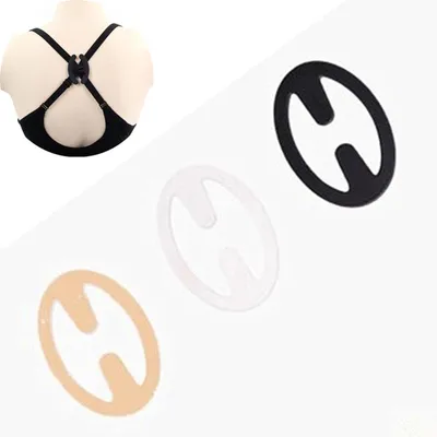 Zdjęcie produktu dla BH-Clips – Klamerki do biustonosza – Klipsy do mocowania ramiączek biustonosza – Ukrywanie biustonosza – Klipsy do niewidocznego biustonosza – Biały/Czarny/Beżowy – 3 sztuki – CHPN