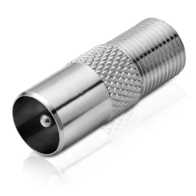 Produktbild von Adapter F-Buchse / IEC-Koax-Stecker
