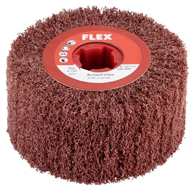Produktbild von FLEX Schleifvlies A160 medium 100x100 mm - 256974