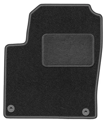 Produktbild von Fahrermatte Velours für Volkswagen Sharan I 1995-2010 (Minivan) – 1-tlg, Graphit, passgenau – Wielganizator LUX – Ausführung W0026