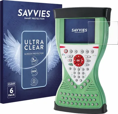 Produktbild von 6x Für Leica Viva Controller CS15 Schutzfolie Savvies Displayschutz Display Schutz Folie Klar Transparent