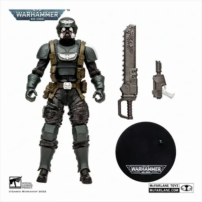 Obrázok produktu pre Warhammer 40k: Darktide Akčná figúrka Veterán gardista 18 cm