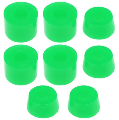 Produktbild von Long Board Truck Bushings 92A Skateboard Zubehör 2 Sätze Grün PU