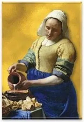 Image de Aimant agrandi « La laitière » 8 x 5,5 cm