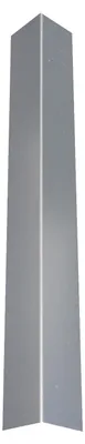 Produktbild von Schlögel Winkel Ral9006 Weißaluminium 1mm Alu Blechwinkel Kantwinkel Kantenschutz Eckwinkel L-Profil gekantet 2000mm-1mm-40x40mm-90 Grad