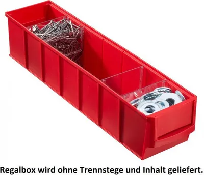 Produktbild von Industriebox 'ProfiPlus ShelfBox 400S, rot, 1 Stück