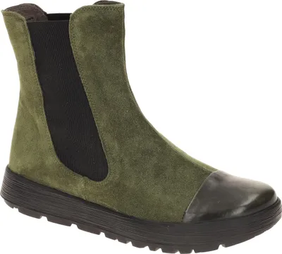 Produktbild von Think COMODA Damen Stiefeletten - bequeme Stiefelette grün Freizeit NEU