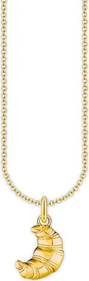 Thomas Sabo KE2229-413-39-L45V Damen-Kette mit Croissant-Anhänger vergoldet 1