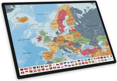 Produktbild von itenga Schreibunterlage V1 Motiv EUROPA - Karte
