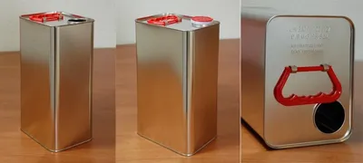 Produktbild von Weißblechkanister 5 Liter eckig