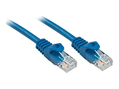 Produktbild von Lindy 48177, 10 m, Cat6, U/UTP (UTP), RJ-45, RJ-45, Blau