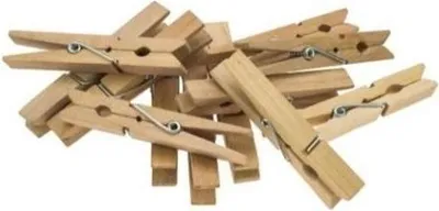 Produktbild von Bastelklammern 7,5 cm 12 Stück - (Schul- und Papierwaren, Kreativ)