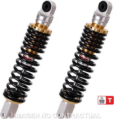 Produktbild von Yss Gas Eco Line Honda Sh 125/150 Federbein-set Silber 300 mm Silber 300 mm