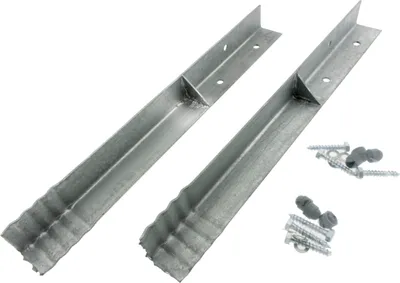 Produktbild von 2er Set Sicherheits-Winkelanker 45 x 45 x 500 mm
