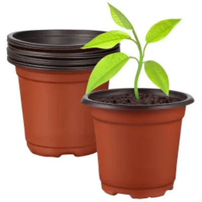 Zdjęcie produktu dla plastikowa sadzarka średnica 9 cm wysokość 6,8 cm opakowanie 10 szt.