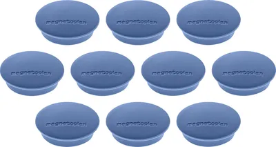 Produktbild von Magnet Discofix Junior 1662114 34mm dunkelblau 10 Stück Packung mit 30 Stück