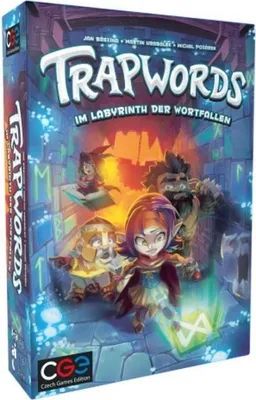 Zdjęcie produktu dla Trapwords – gra planszowa dla 4–8 graczy w wieku od 8 lat – wydanie niemieckie