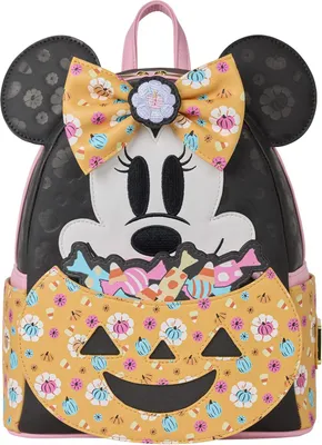 Immagine prodotto di Mini plecak Disney by Loungefly z Myszką Minnie w kształcie dyni