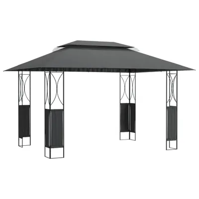 Immagine prodotto di vidaXL Padiglione con tetto antracite 400x300x270 cm acciaio