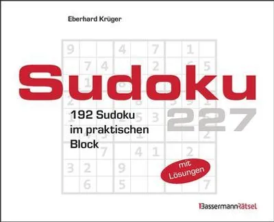 Obrázek produktu pro Blok sudoku 227