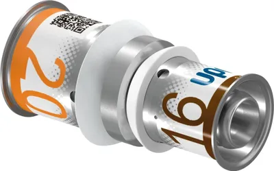 Produktbild von UPONOR S-Press PLUS, Kupplung, reduziert, 20-16, 1 Stk.