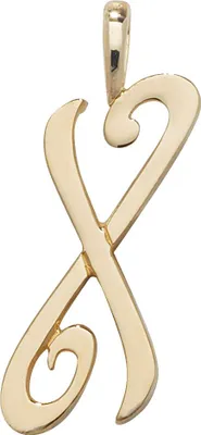 Produktbild von Wunderschöner 9 Karat (375) Gold Buchstaben / Initiale Damen - Anhänger; TRS35330LTX