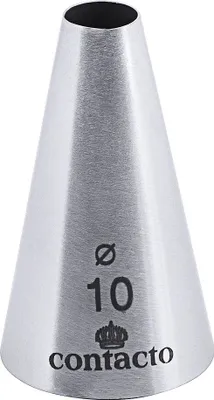 Produktbild von Lochtülle, Edelstahl 18/10, Ø4 - 14 mm wählbar, seidenmatt : 10 mm Variante: 10 mm
