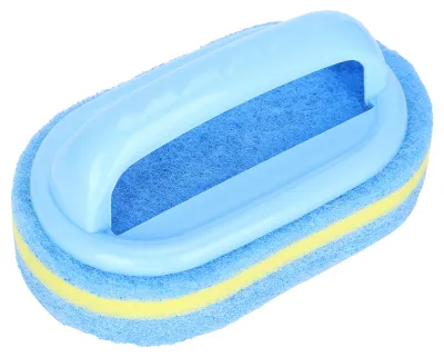 Image de Brosse éponge,
brosse de nettoyage multifonctionnelle
pour la salle de bains,
la cuisine, la baignoire et les toilettes