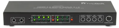 Produktbild von FeinTech VMS02400 HDMI 2.0 Matrix Switch 2x4 mit Audio Extractor