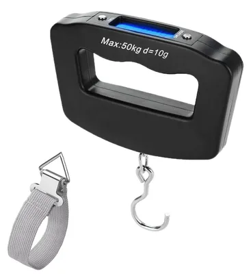 Immagine prodotto di Bilancia per bagagli, 50 kg, elettronica e portatile