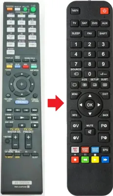 Produktbild von Fernbedienung passend für SONY RMAAP049 | STR-TDH810 | STRTDH810