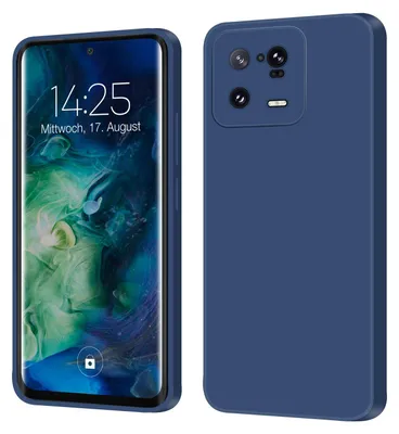 Produktbild von Hülle für Xiaomi 13 Pro 5G Case Cover Bumper Smartphone Softgrip Schutzhülle Farbe: Blau