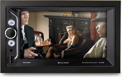 Produktbild von Caliber Autoradio mit Bluetooth®-Technologie - 2 DIN - 6,2" Touchscreen - AM/FM - USB - SD - AUX (RMD806BT)