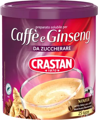 Produktbild von Crastan Ginseng & Kaffee zubereitet für Getränke, 200 g