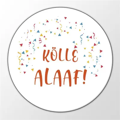 Produktbild von Huuraa Magnet Kölle Alaaf Geschenk Kühlschrankmagnet 59mm Kühlschrankmagnet Flaschenöffner Kölle Alaaf Präsent