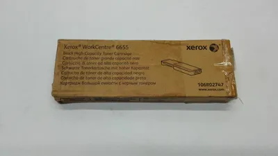 Produktbild von Xerox WorkCentre® 6655/6655i Hohe Kapazität-Tonermodul Schwarz (12000 Seiten) - 106R02747, 12000 Seiten, Schwarz, 1 Stück(e)