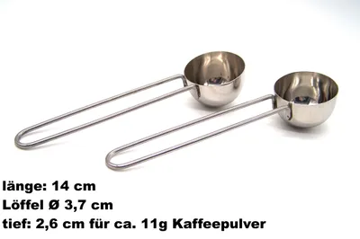 Produktbild von Kaffeemesslöffel Kaffeemaß für ca. 11g Kaffeepulver