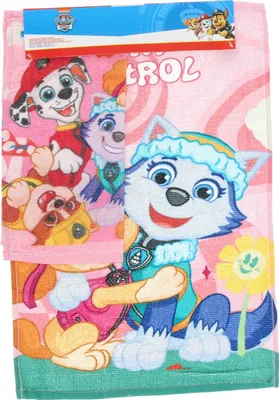 Produktbild von Paw Patrol Handtuch + Gesichtshandtuch Badeset Für Kinder