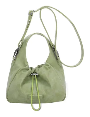 Produktbild von Fritzi aus Preußen Handtasche Umhängetasche Poppi05 Vintage Crossbody Bag Green hellgrün