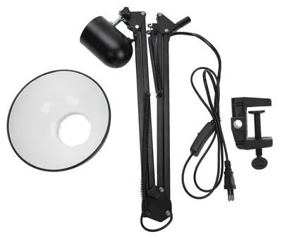 LED-Schreibtischlampe 40W, faltbar, 360° Rotation, weiß