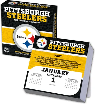 Produktbild von Turner Pittsburgh Steelers NFL  Boxkalender 2026