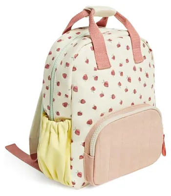 Produktbild von Kinderrucksack 30 cm - Rosa Erdbeerdesign für Kinder von 2-5 Jahren